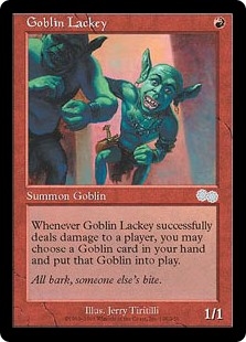 Goblin Lackey Urza's Saga